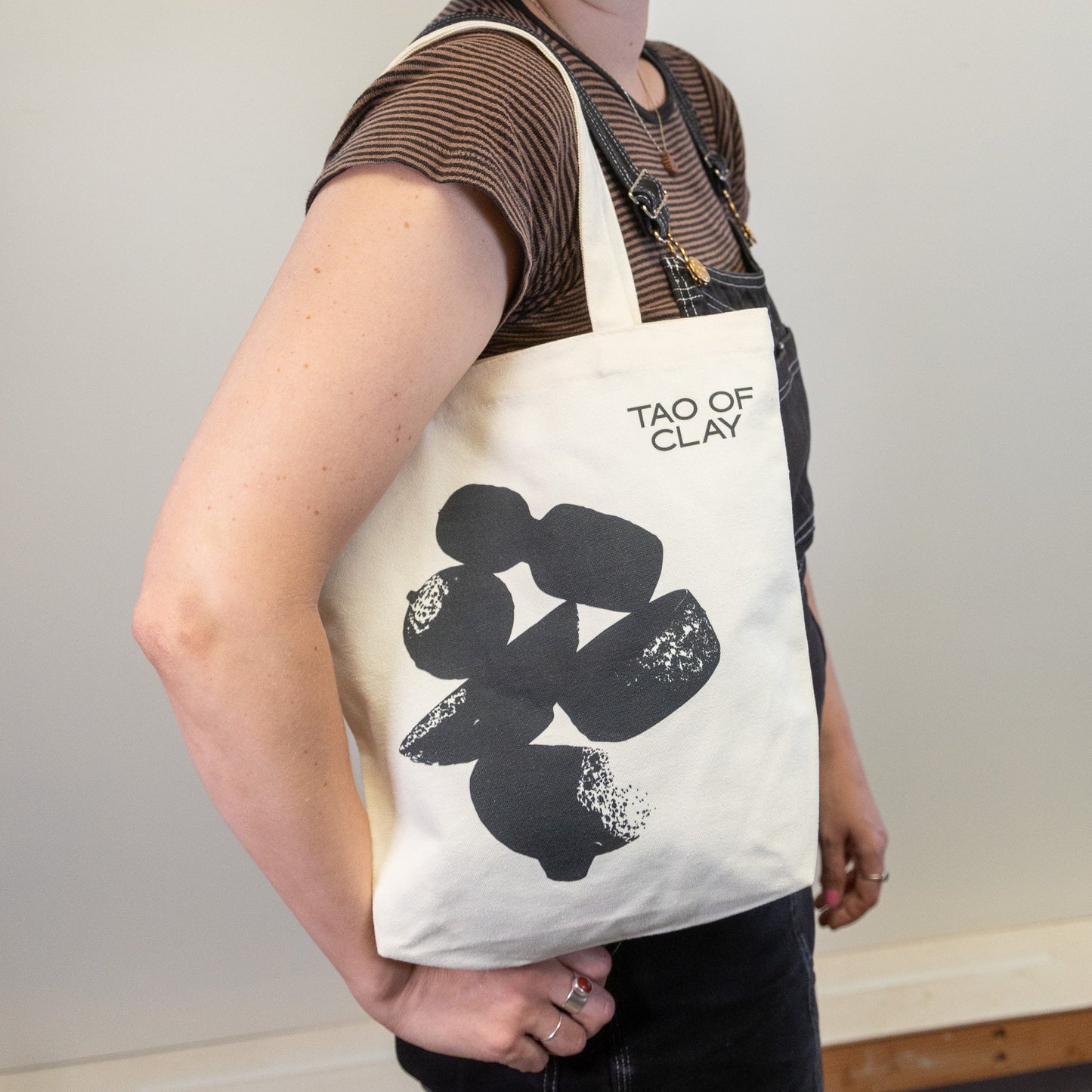 A Tao of Clay Cotton Tote