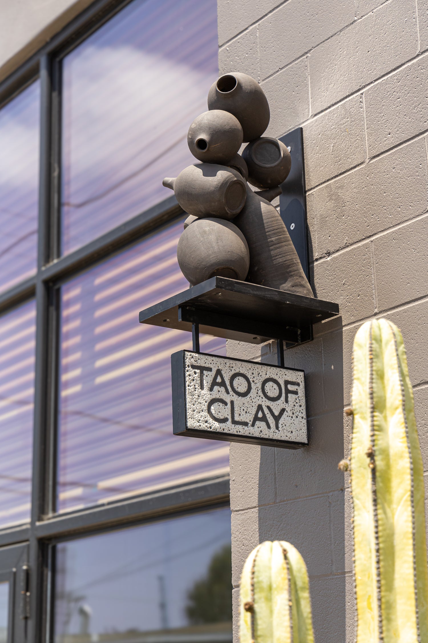 Exterior shot of tao of clay ceramics.