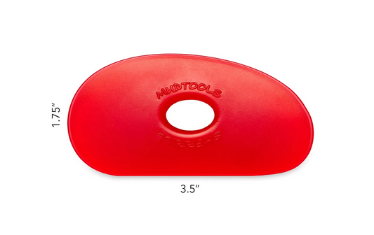 Mud Tools Rib #1 Red
